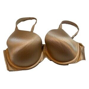 Soma Beige Full Coverage Shaping Underwire Bra Sz 34D